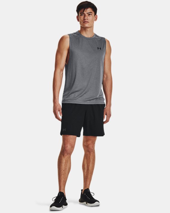 Men's UA Velocity Muscle Tank in Gray image number 2